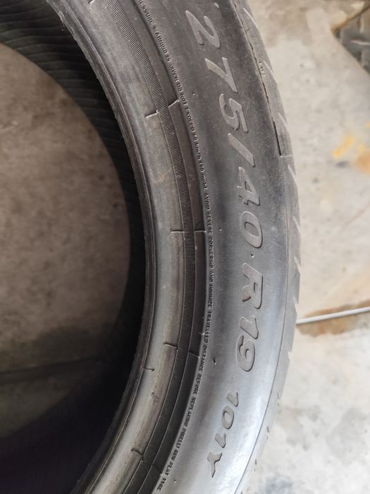 Pneus 275/40r19 Pirelli Pzero Rft ocasião