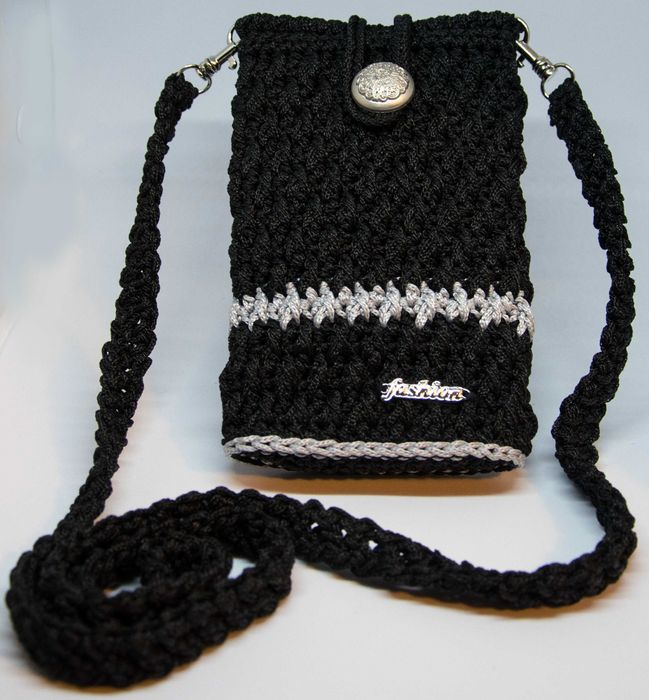 Torebka - etui do smartfonów – ręcznie robiona – nr kat. (EDS8)