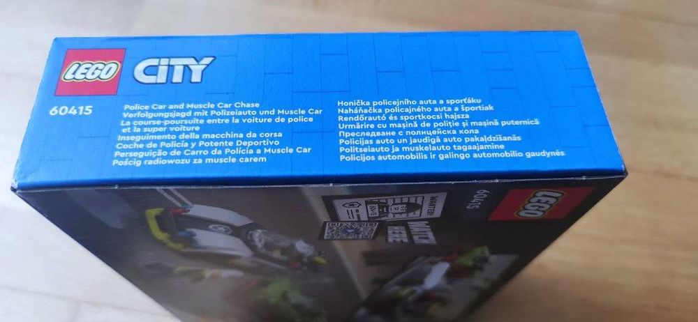 Lego 60415 - Police Car and Muscle Car Chase (novo/selado)
