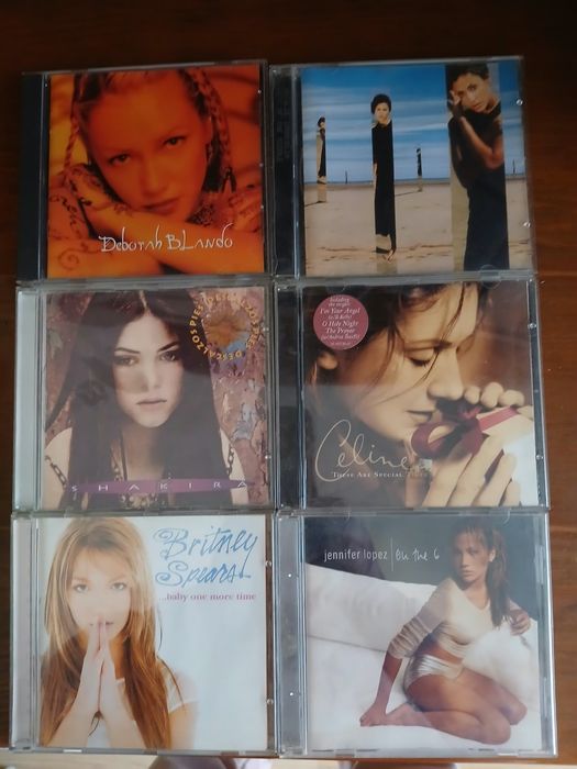 Vários CDs de música originais