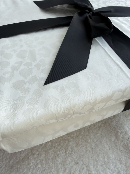 Тенсел_постільна білизна_молочний леопард