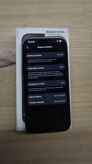 Iphone 16 pro 256g com garantia