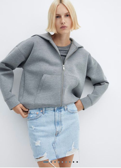 Джинсова спідниця Mango р.xs