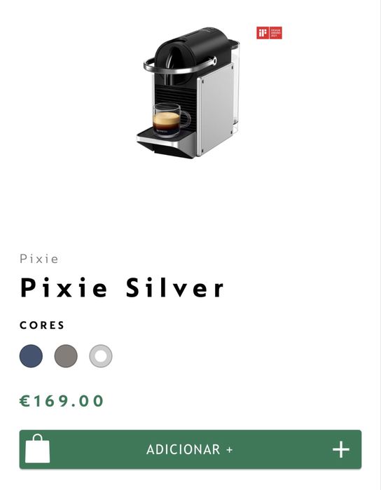 Maquina de Café Nespresso Pixie