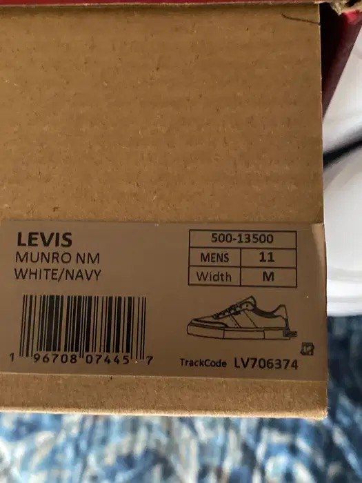 Чоловічі кеди Levi's Munro