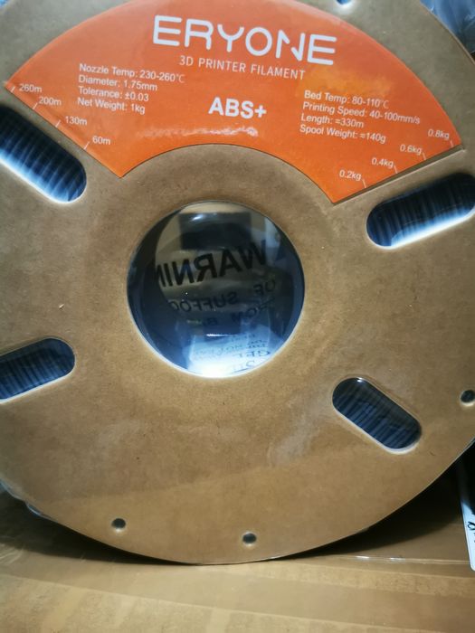 Filament Eryone ABS HS biały 1 kg do drukarki 3D