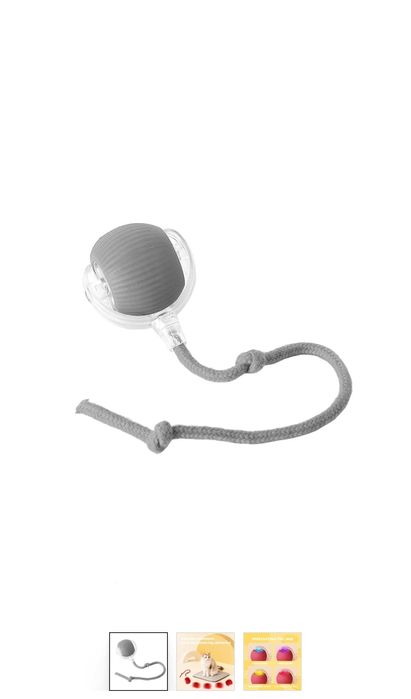 Jogo interativo p/cão ou gato(carregamento USB)