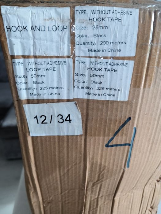 Taśma na rzepy 24 kartony