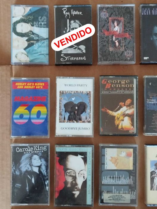 Várias Cassetes Antigas Internacionais #C04L02