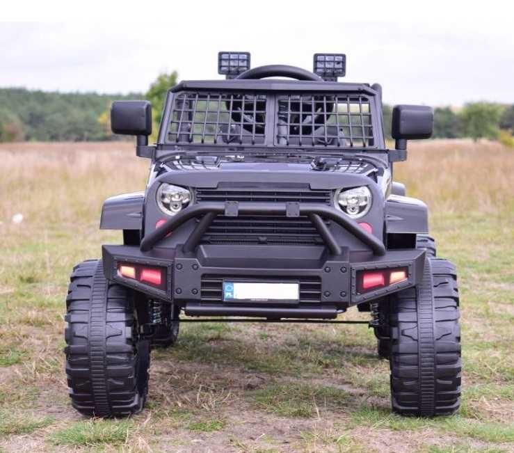 Terenowy JEEP RAPTOR OFF-ROAD Elektryczny Auto Akumulator RC 2 DZIECI