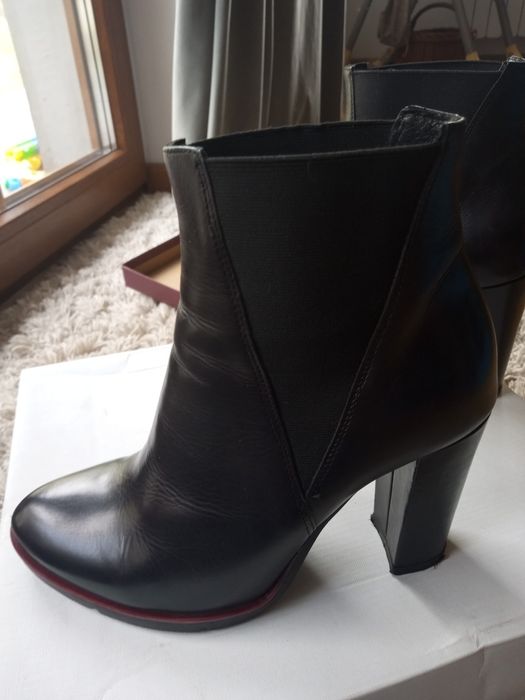 Botki Wojas  skóra 36