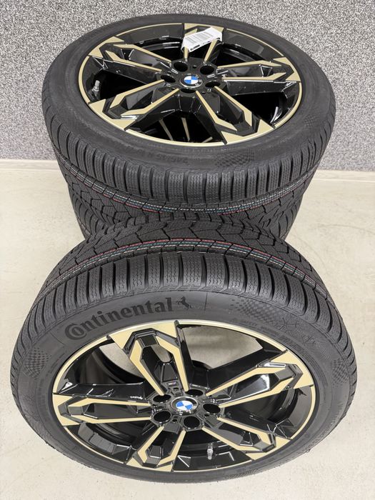 Nowe oryginalne koła zimowe alufelgi BMW X1 U11 X2 U10 871M Night Gold