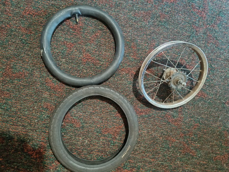 Колесо обід заднє від дитячого велосипеда розм 14x1.75