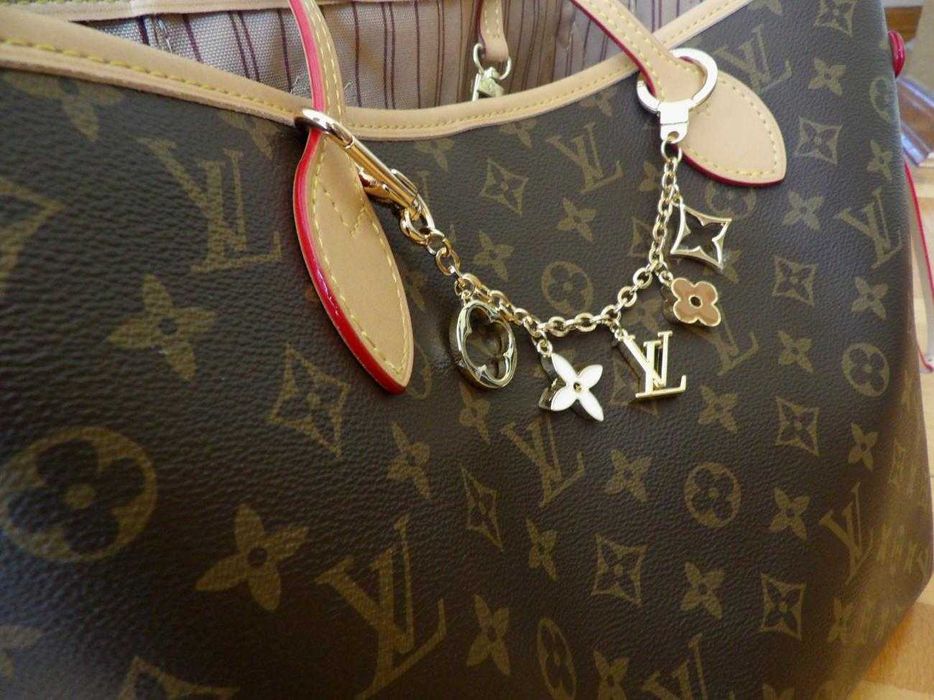 Louis Vuitton luksusowy brelok do torebki