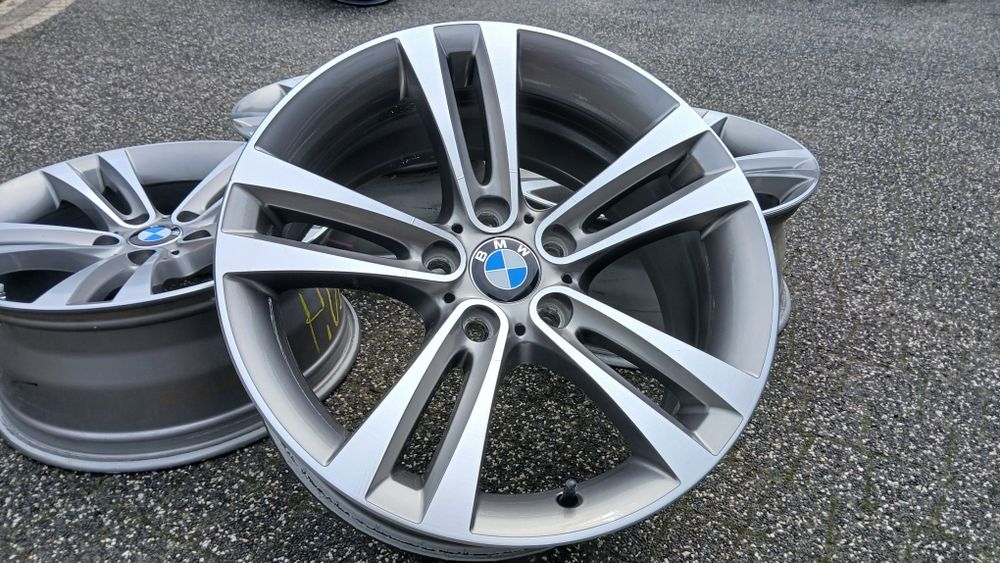 18"  BMW oryginal F30 F10   5x120  8j et34 Styling 397  Super Stan Jak Nowe  X1 X3 e46  e90  wklesle
