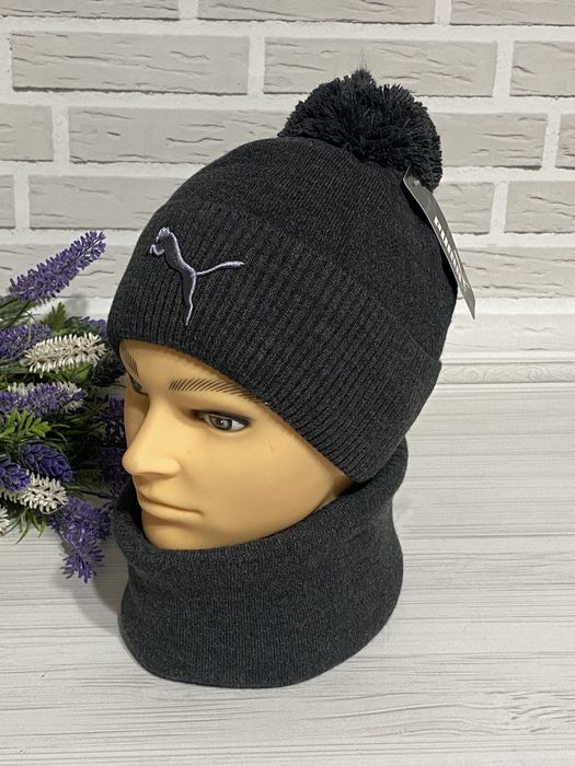 Комплекти на флісі шапка хомут Nike, Adidas, Puma, NY