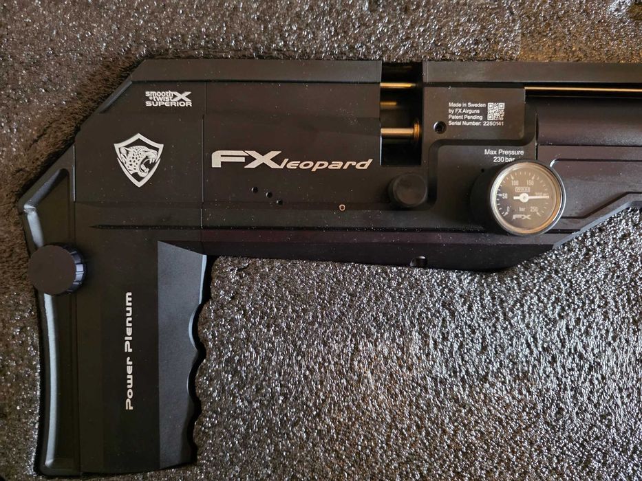 Fx Leopard sniper tube 700mm .22 como nova!