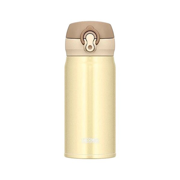 Mobilny termokubek Thermos 0,35l kremowo-złoty