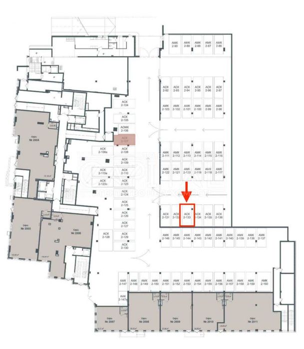 Паркомісце 13,4 м2 в ЖК TRIIINITY,  2 Будинок