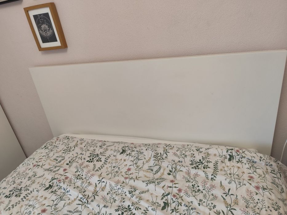 Cama MALM 140*200 Casal (IKEA) branca