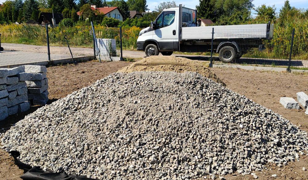 Kruszywo Tłuczeń Żwir Kliniec Piasek Beton Mała Wywrotka 4t Kraków