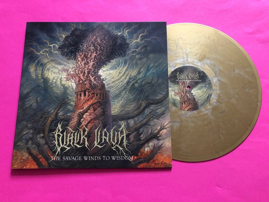 Black Lava - The Savage Winds To Wisdom  DEATH METAL   LP  NOVO