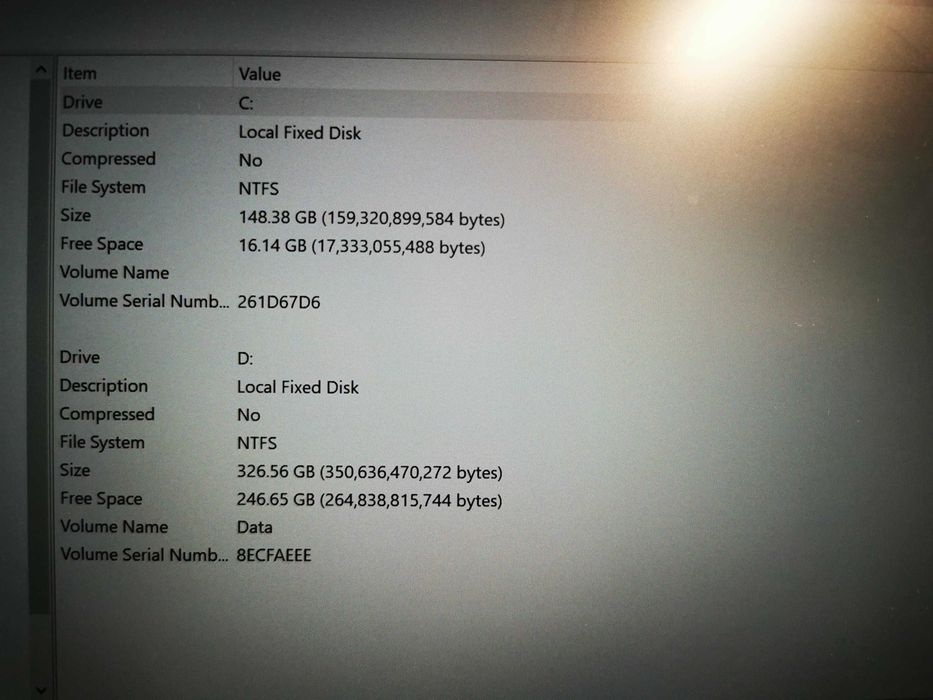 HP EliteBook 830 G5 with 2 disks64738417813890123