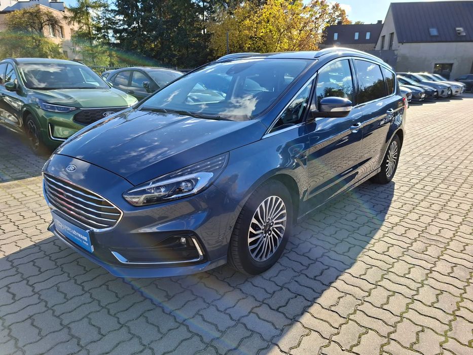 Ford S-Max 2.0 EcoBlue 190 KM / TITANIUM / 7os / 1 właściciel / Hak