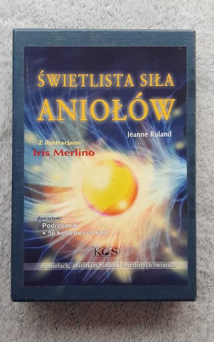 Świetlista Siła Aniołów podręcznik+56 kart Jeanne Ruland, Iris Merlino