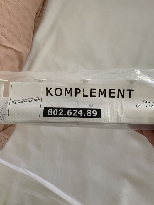 Cabide extraivel ikea novo