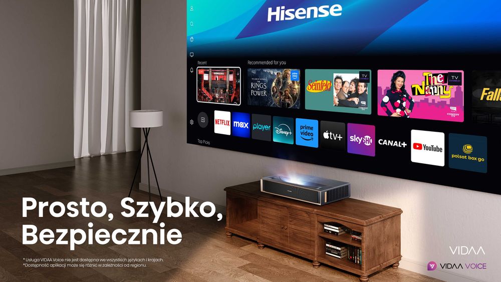 Hisense PT1 - projektor UST - potrójny laser