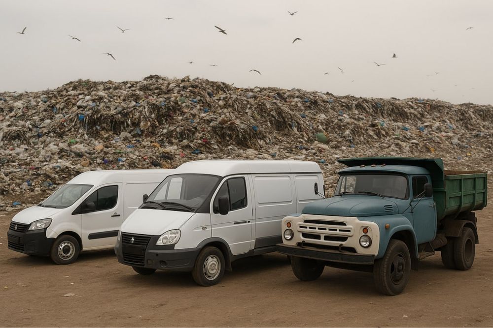 Вивіз сміття Вивіз будівельного сміття Вивіз старих меблів
