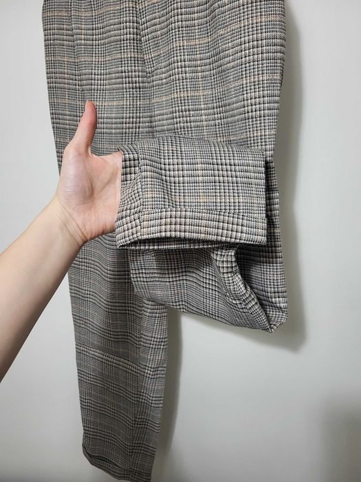 Eleganckie spodnie w kratę, Sinsay