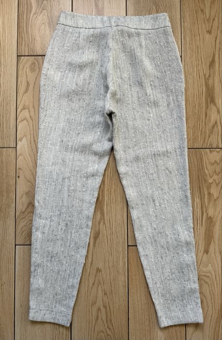 Jasnoszare spodnie Reserved 38