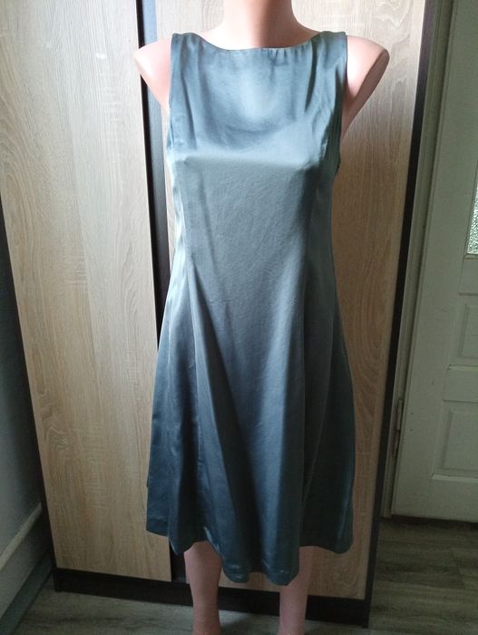 Сіре коктейльне плаття Stefanel, р. S