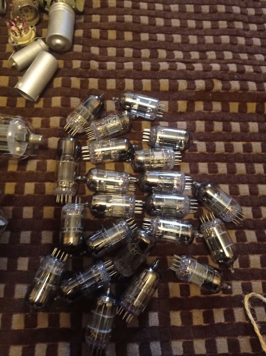 Ламповые радиодетали —6п3с, 6П14П, 6Н2П, экраны, ламповый усилитель