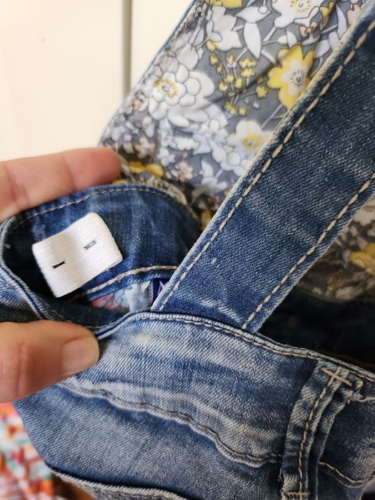 Spodenki ogrodniczki r. 140cm