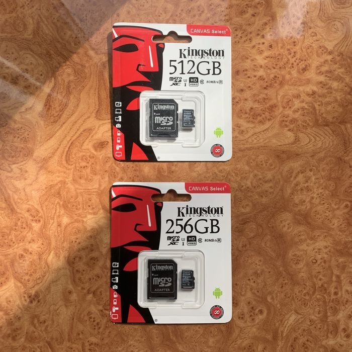 ‼️ГАРЯЧА ЦіНА‼️Micro SD Карта памяти для телефона 512/256/128 гб 4К U3