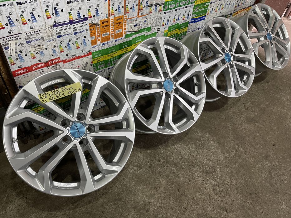Dezent нові диски r18 5/108 7j et47.5 литі форд вольво тд ford volvo