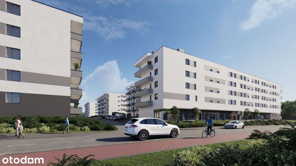 2-pokojowe mieszkanie 39m2 + balkon Bez Prowizji