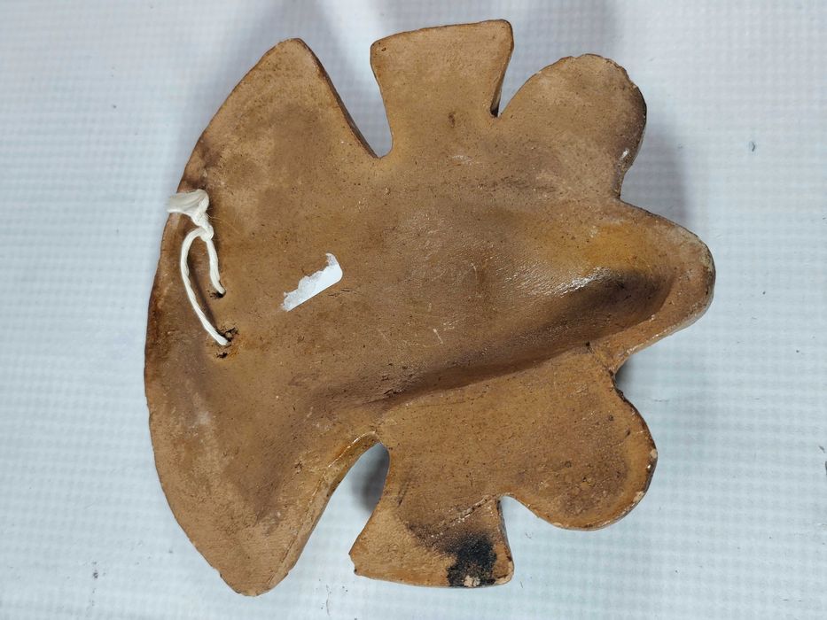 Gliniana Ręcznie Malowana Maska Majów