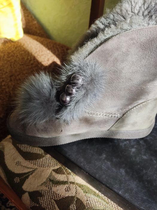 Угги женские из замши