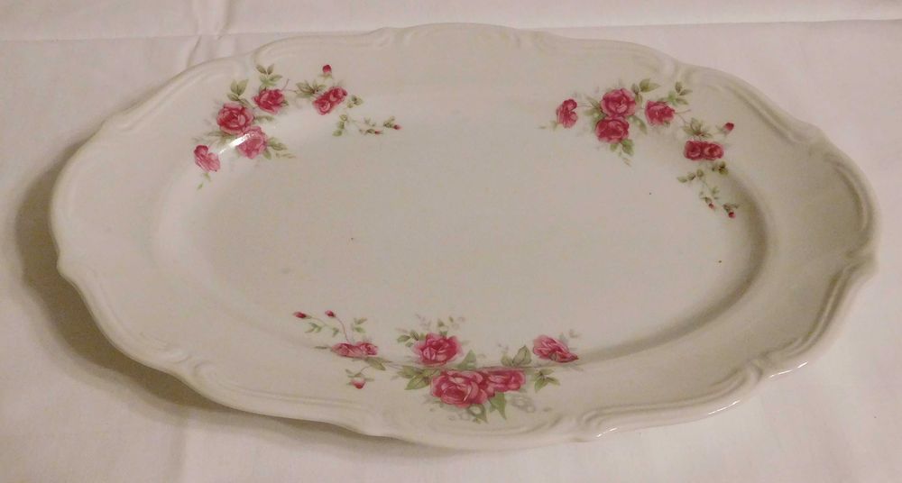 Półmisek porcelana Wałbrzych vintage PRL - 33 cm