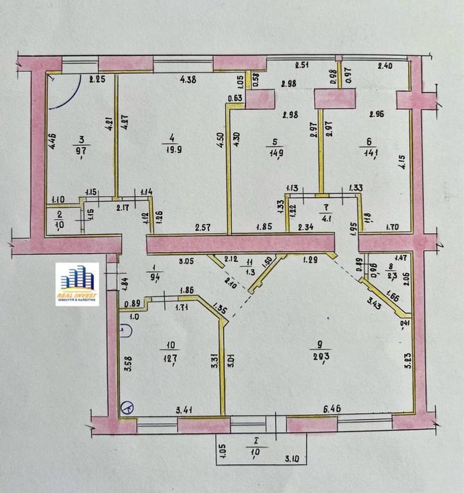Здам в оренду 4 ком. Центр, Б.Ковалевка