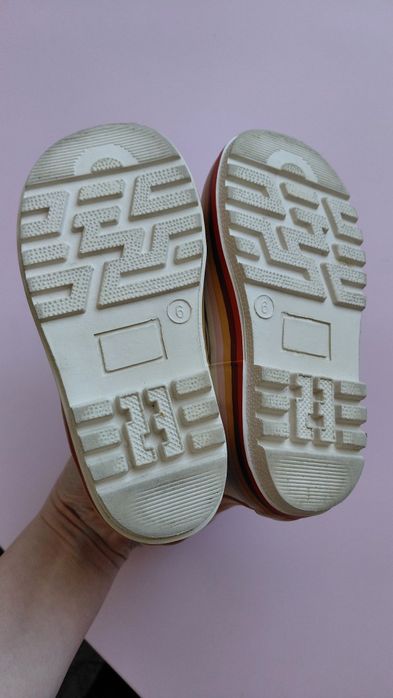 Резинові чобітки, чоботи 15 см