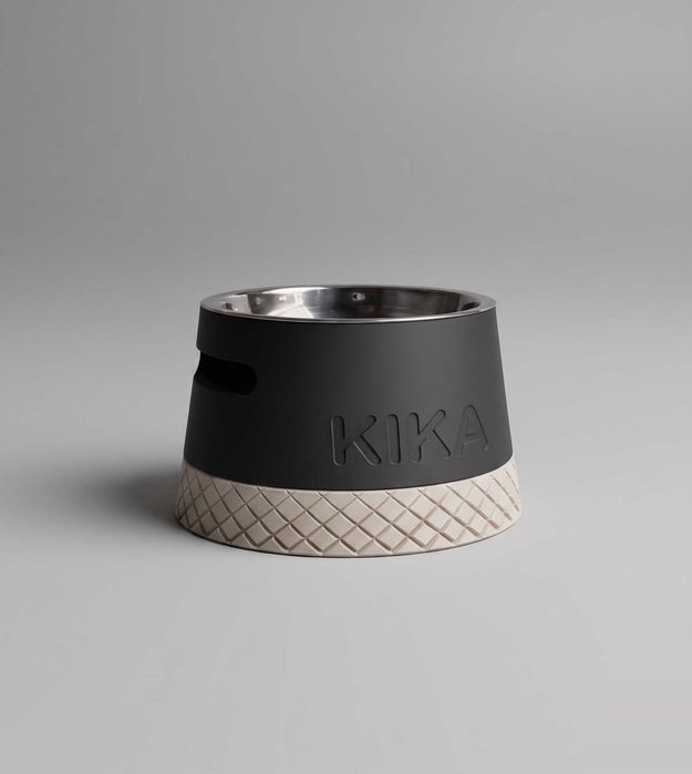 Comedouro Elevado Personalizado — Feito à Mão, Só Para o Teu Cão