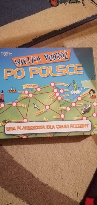 Gra planszowa Wielka podróż po Polsce