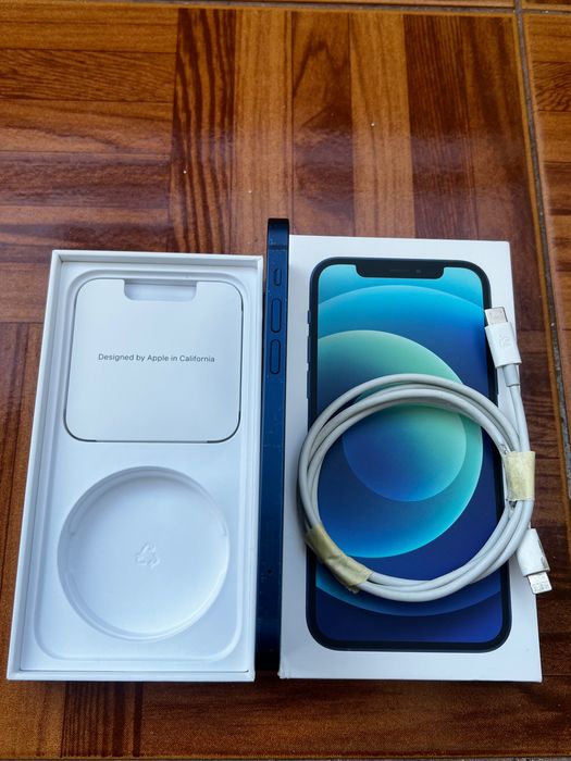 iPhone 12 128 Gb - Caixa original + Carregador