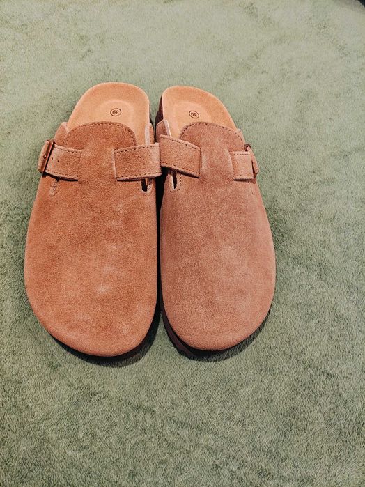 Damskie pluszowe klapki