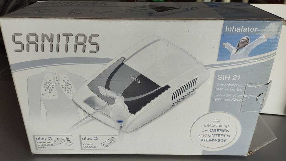 Inalador Nebulizador Sanitas SIH 21 Novo na Caixa
